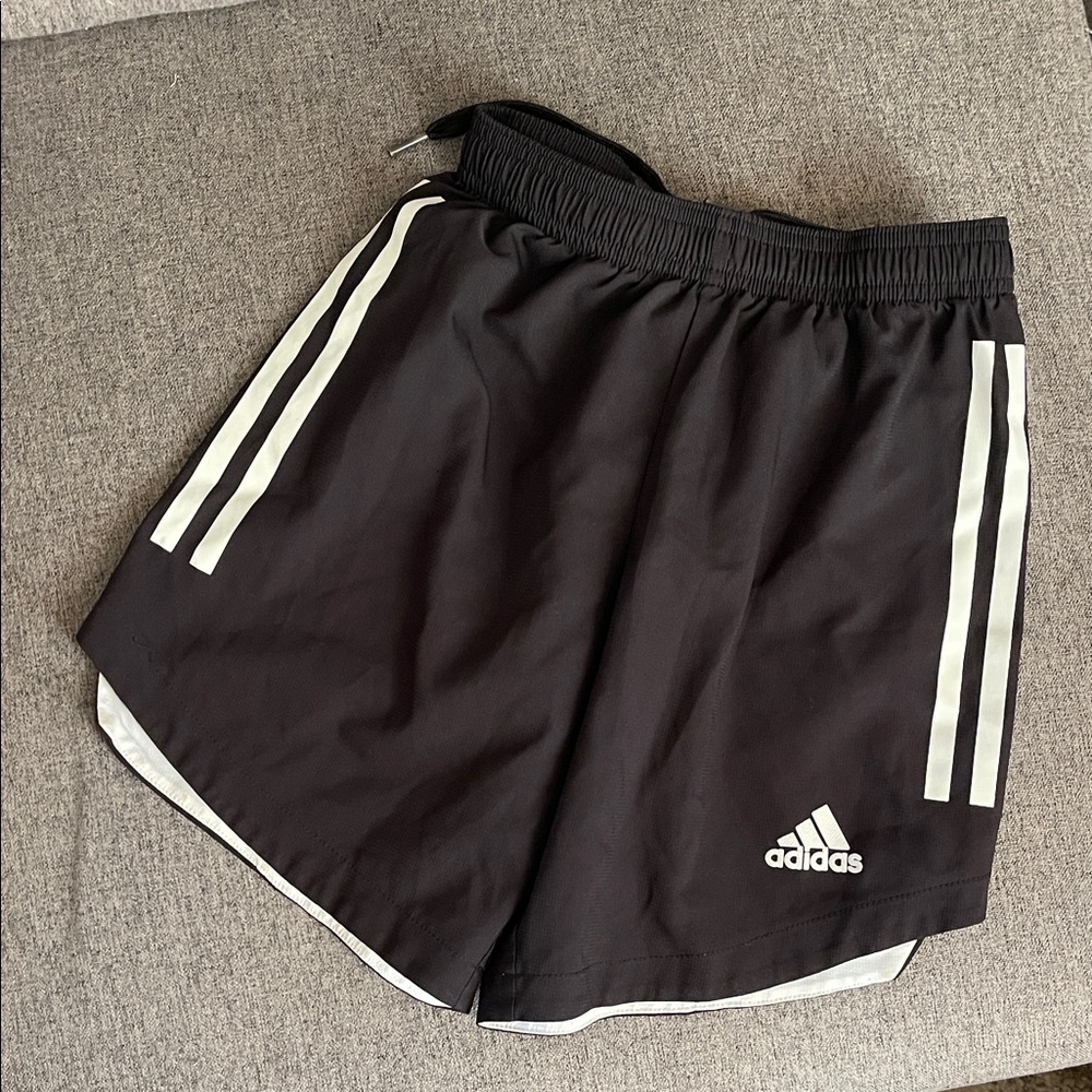 adidas Black and White Kids Shorts